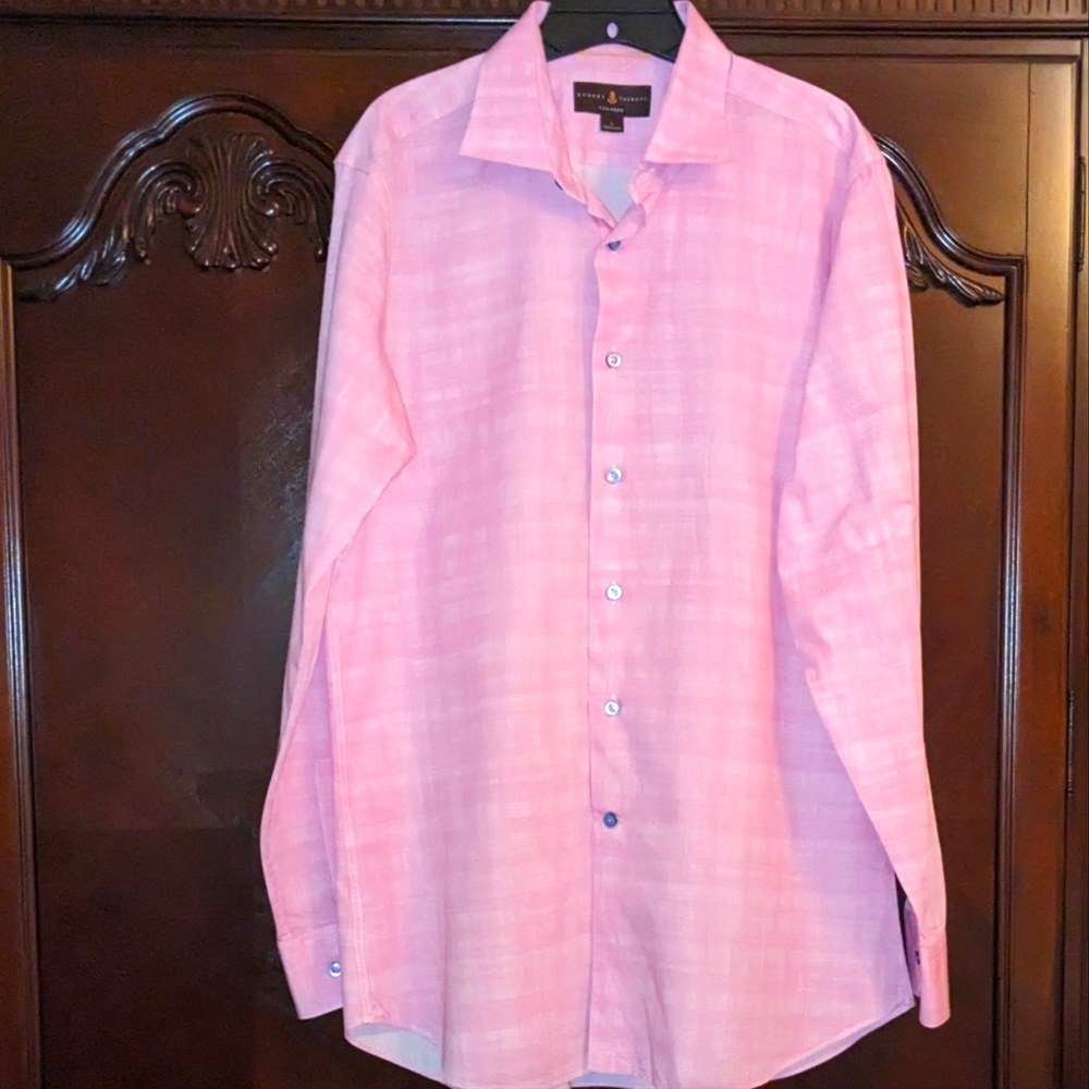 Robert Talbott Tailored Button Down Shirt - image 1